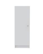 Aparador belleria, estilo minimalista con 4 estantes y diseño compacto