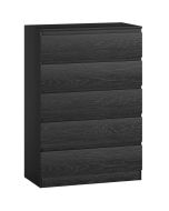 Cómoda 77x40x111.5 cm melmina de madera Homcom