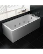 Ecode® bañera de hidromasaje "tenerife" eco-8527 180x80x60 cm
