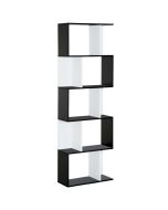 Estantería librería 60x24x184.5 cm bicolor Homcom