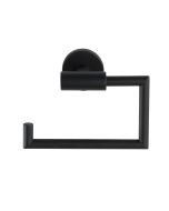 Portarrollos de acero inoxidable Bosio negro