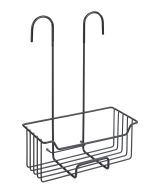 Cesto de baño acero inox negro milo