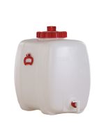 Barril oval con grifo 100 l