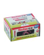 Tacos Duopower 6 x 30 mm Fischer 100 uds