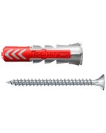 Tacos Duopower 10x50mm con tornillos 10uds Fischer