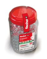 Tacos Duopower 6x30mm con tornillos 375uds Fischer