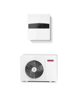 Bomba de calor conectada aire / agua monobloque nimbus plus m con radiador