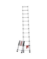 Escalera profesional telescópica - 13 peldaños - 3,55 m