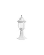 Poste exterior serie angélica - fab - blanco - clásico - 42,7x16,6 cm - ip4