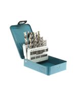 Cofre Makita de 18 brocas cilíndricas para madera, acero y hormigón - d-462