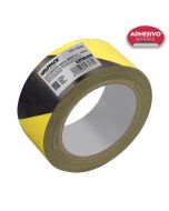 Cinta adhesiva suelo amarilla/negra, 33 mt x 50 mm.
