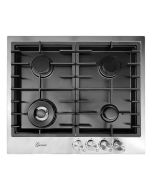 Placa de cocina a gas - gurari - tx 604 vtgl - 60 cm - 4 quemadores - inox/