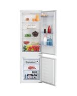 Refrigerador-congelador empotrable beko - puerta reversible - 193l + 78l -