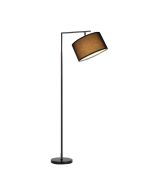 Nettlife lámpara de pie negra E27 56x33