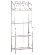 Estantería padua 61 cm 156 cm metal blanco