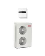 Bomba de calor conectada aire / agua monobloque nimbus plus m con radiador