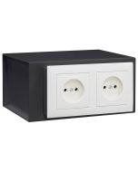 Arregui socket 23000w-s0 caja fuerte camuflada enchufes, 10x20x15 cm, 2,5l