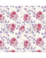 Papel pintado floral jardín francés 60cm por 250cm
