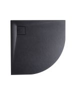 Plato de ducha paron 80 x 80 x 3 cm negro