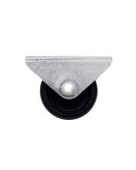 Rueda fija ø 3 cm con pletina