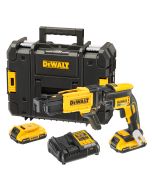 Atornillador para placa de yeso 18V 2x2Ah Dewalt