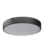 Plafón led baño wapta negro 1200lm