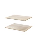 Pack estante Homny 75x58 cm efecto roble 2 uds