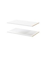 Pack estante Homny 100x58 cm blanco 2 uds