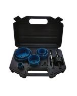 Juego brocas de corona bimetal Erbauer