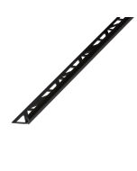 Inglete curvo PVC negro 9 mm Brenner