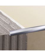 Inglete curvo aluminio cromado 9 mm Brenner