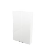 Mueble de baño auxiliar suspendido Idalie color blanco 90x60x15cm