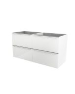 Mueble de baño suspendido Idalie color blanco 120x60cm