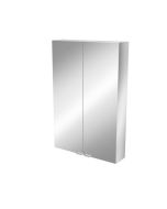 Mueble de baño auxiliar suspendido Idalie con espejo 90x60x15cm