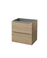 Mueble de baño suspendido Idalie color roble 60x45cm