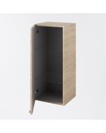 Mueble de baño auxiliar suspendido Idalie color roble 90x40x36cm