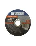 Disco corte metal/inox 115x1 mm Erbauer