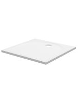 Plato ducha Calicia resina blanco 70x70 cm