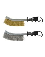 Set de cepillos de alambre 2 unidades Forge Steel