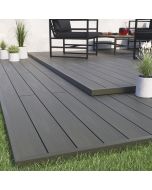 Lama composite Neva Premium gris 220x14,5 cm Blooma