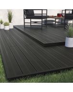 Lama composite Neva gris 220x14,5 cm Blooma