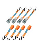 Conjunto de trinquete con correa y ganchos 3mx25mm