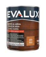 Barniz al agua cerezo satinado 750 ml Evalux