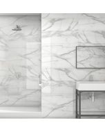 Revestimiento pasta blanca Leah blanco 30x90 cm Cooke & Lewis
