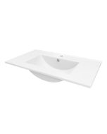 Lavabo blanco Aruna 80x45cm