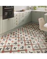 Suelo vinílico PVC click mosaico 4mm Eliza