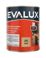 Lasur agua satinado roble 750 ml Evalux