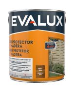 Lasur agua mate nogal 2,5 l Evalux