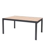 Mesa de jardín extensible 75x90x155/263cm de aluminio Vao GoodHome
