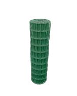 Malla soldada 0.6x10m - hueco 100x50mm verde Blooma